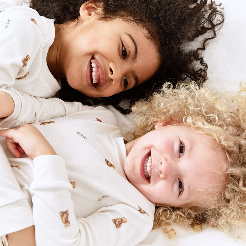 bear bamboo kids pyjamas